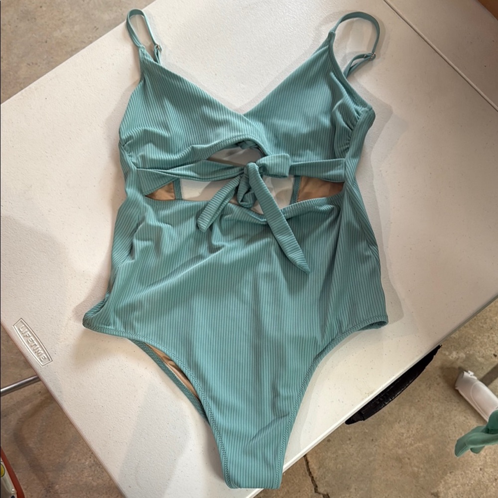 Shade & Shore Aqua Swimsuit